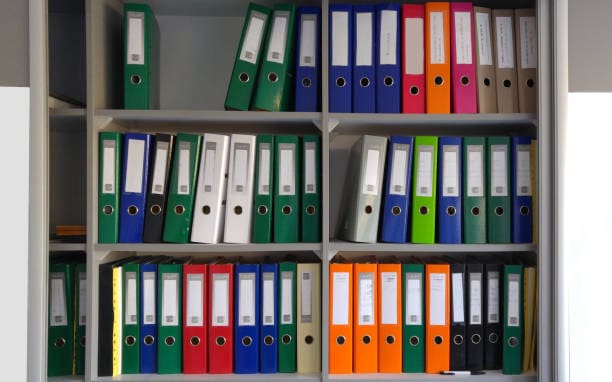 Stock photo of file cabinet